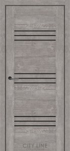 Рустік Авіньйон Сірий/Чорне скло 